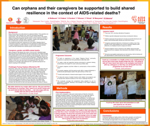 Stepping Stones Aids 2014 Poster