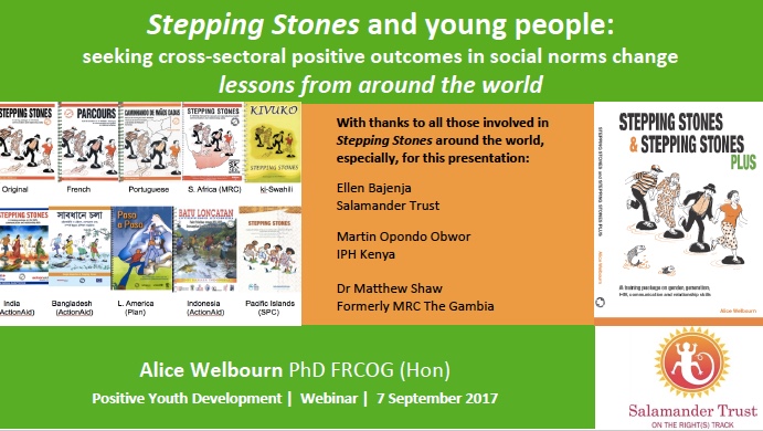 Stepping Stones and young people presentation: PYD